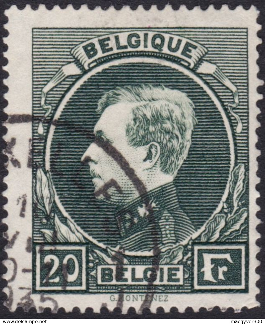 BELGIQUE, 1929, S.M. Le Roi Albert I ( COB 290A ) - 1929-1941 Big Montenez