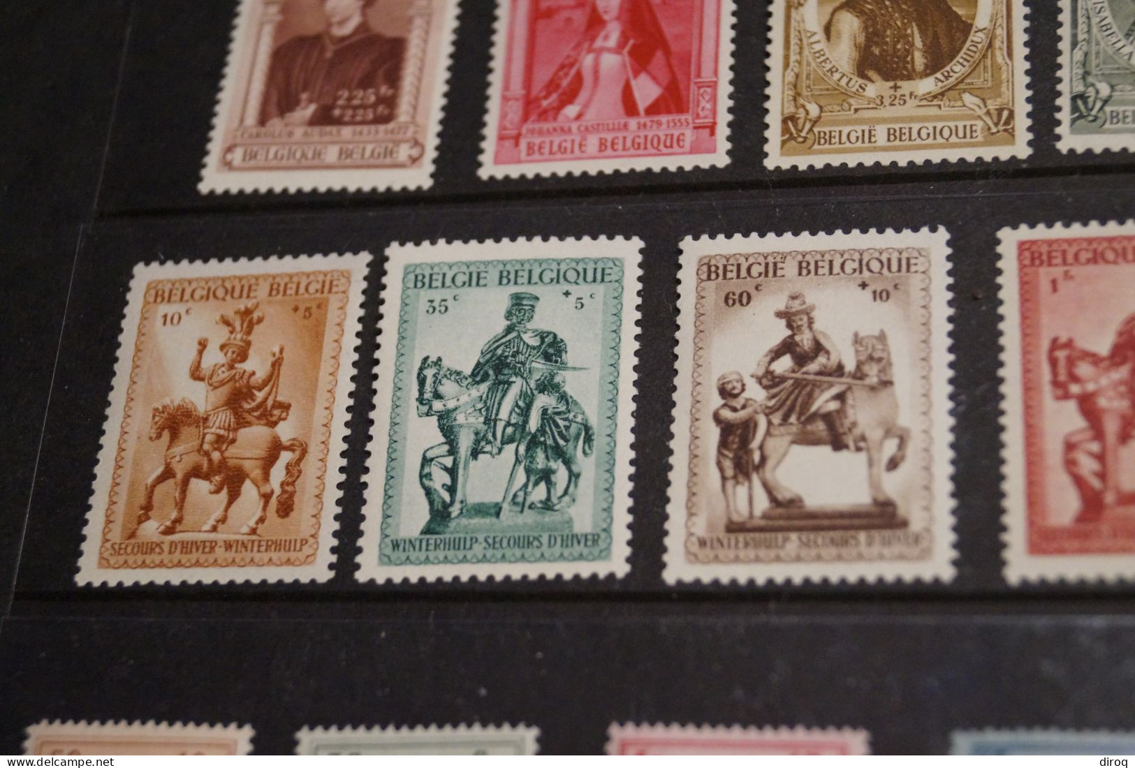 Belle collection de 32 timbres,état strictement neuf,collection,à identifier