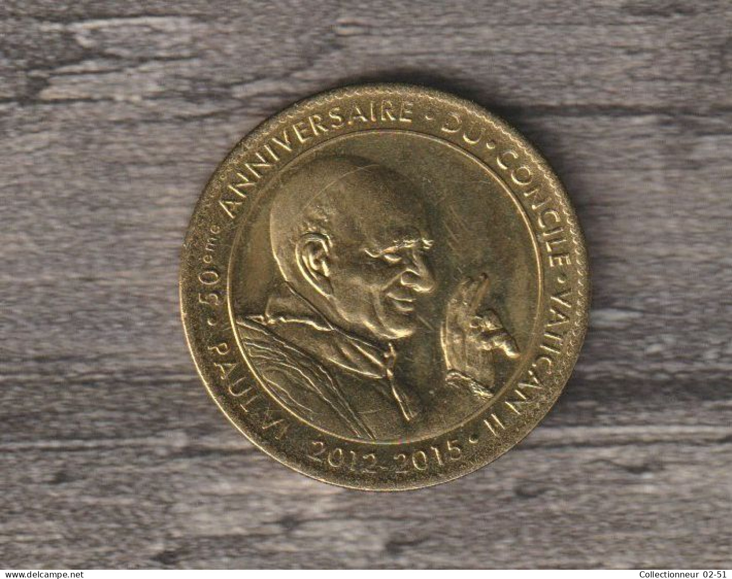 Monnaie Arthus Bertrand : 50ème Anniversaire Du Concile Vatican II - 2015 - 2015