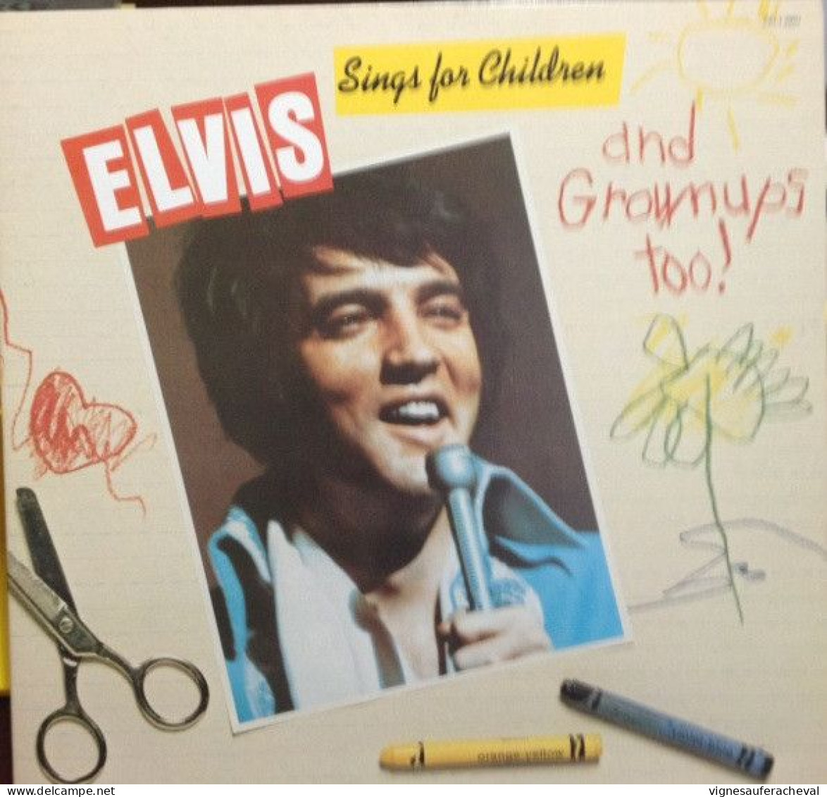 Elvis Presley - Elvis Sings For Children And Grownups Too!! - Autres - Musique Anglaise
