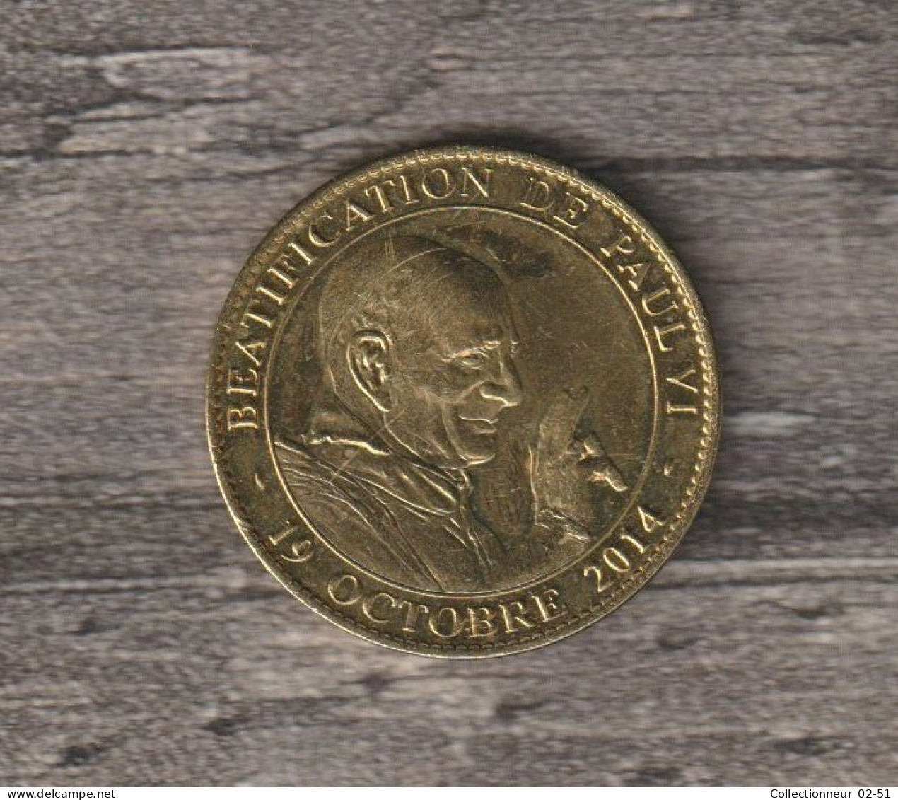 Monnaie Arthus Bertrand : Beatification De Paul VI - 2014 - 2014