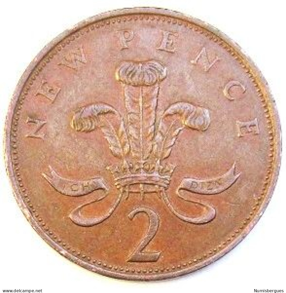 Pièce De Monnaie 2 New Pence 1978 - E. 2 Pence