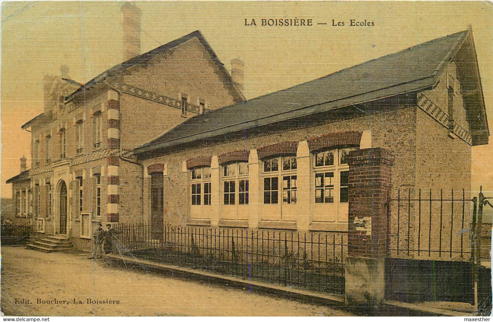 LA BOISSIERE Les écoles - TOILÉE COULEUR - Le Chesnay