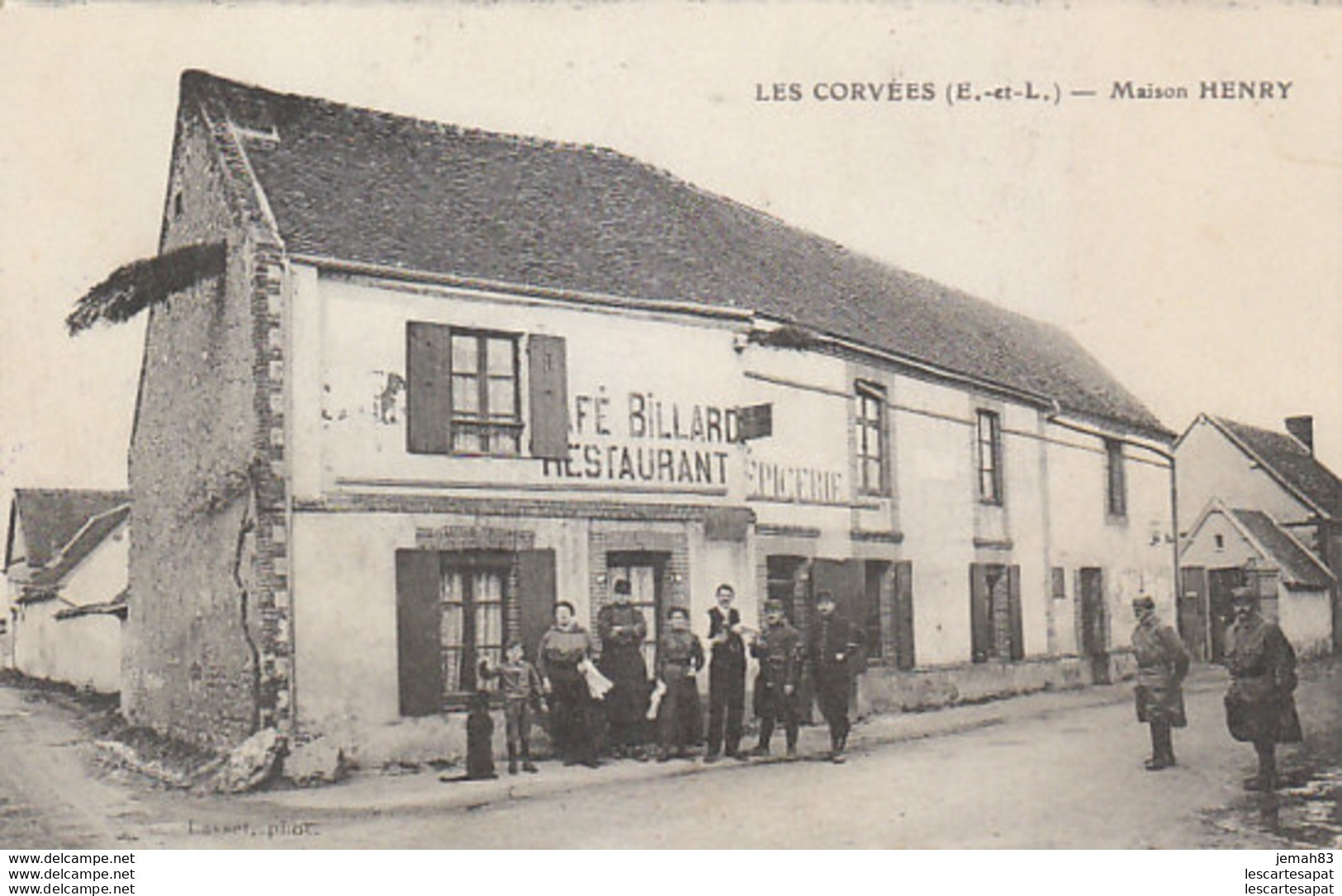 Les Corvées Maison Henry (LOT A22) Cachet 67 Eme Regiment D Infanterie - Restaurants