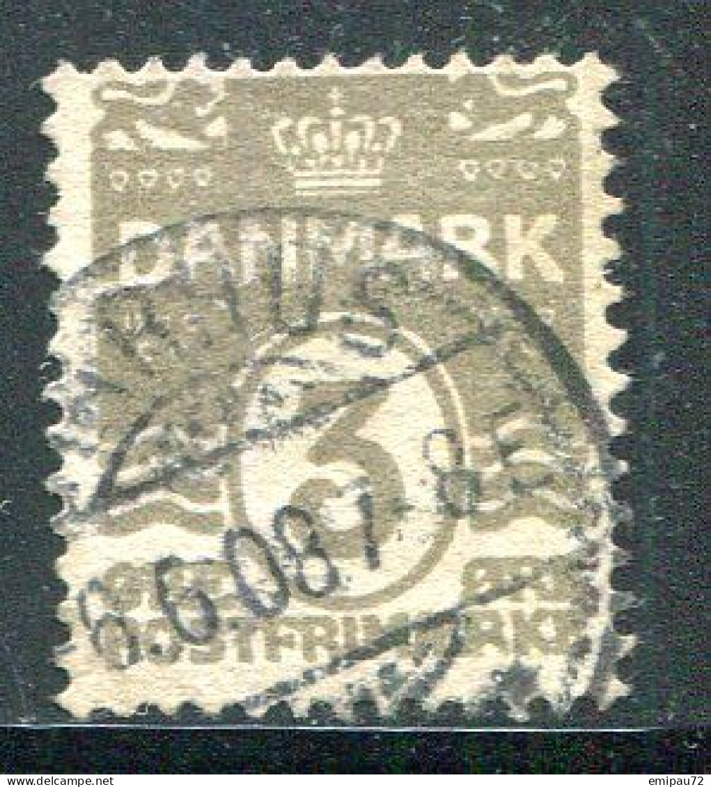 DANEMARK- Y&T N°50- Oblitéré - Used Stamps