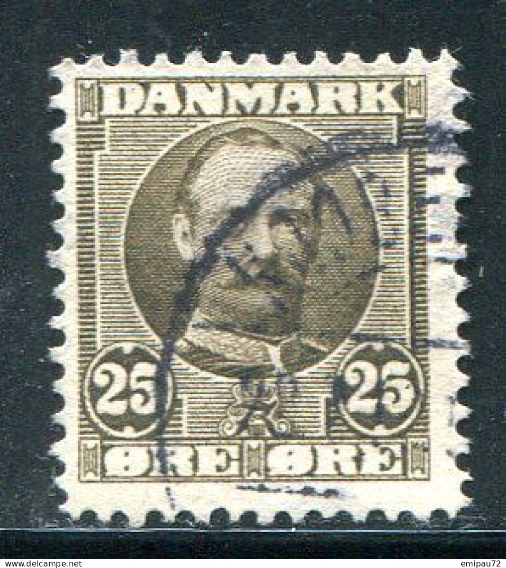 DANEMARK- Y&T N°58- Oblitéré - Used Stamps