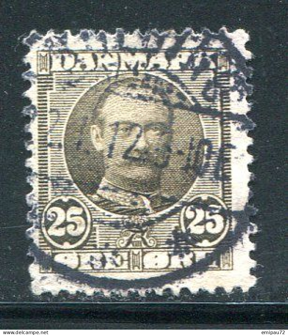 DANEMARK- Y&T N°58- Oblitéré - Used Stamps