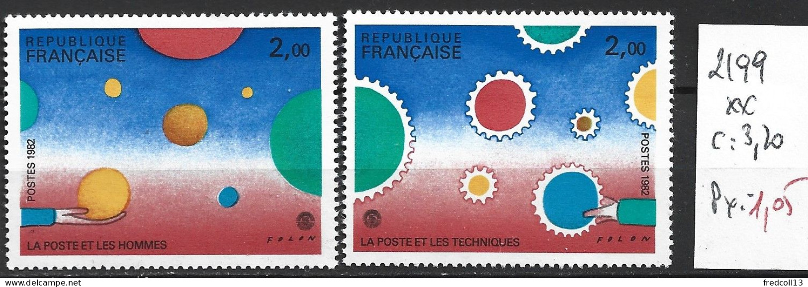 FRANCE 2199-200 ** Côte 3.20 € - Ungebraucht