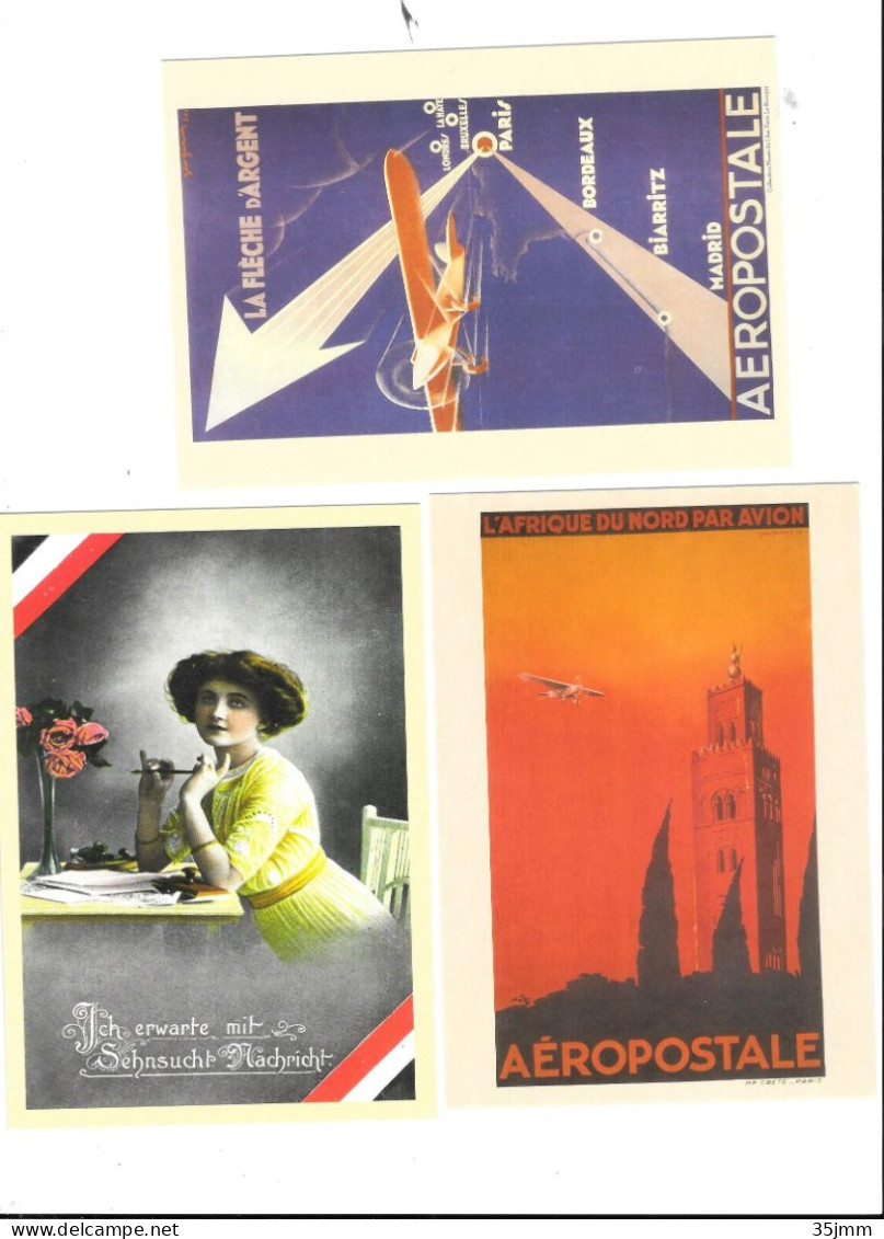 6 Cartes Postales Neuves - Unused Stamps