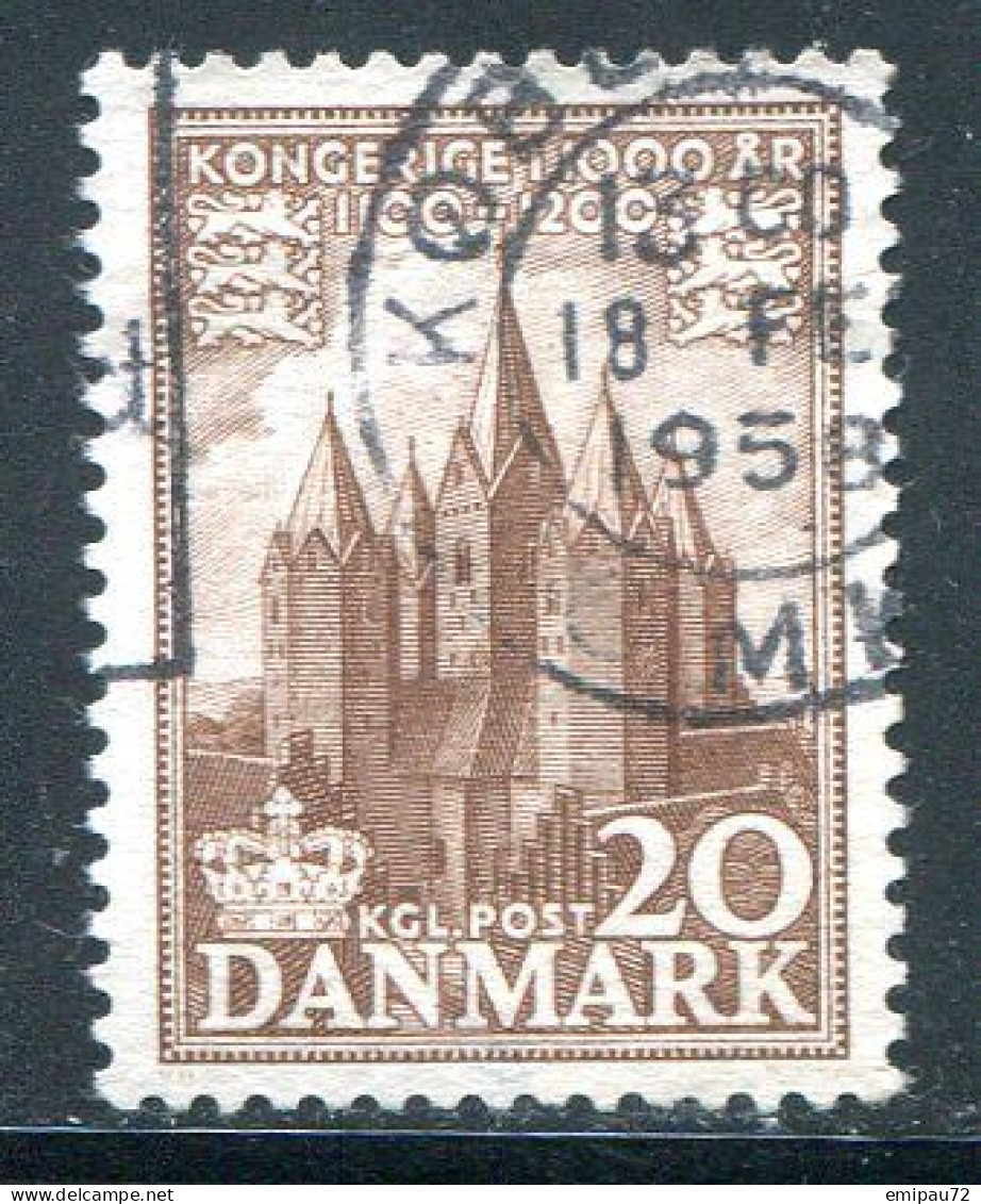 DANEMARK- Y&T N°349- Oblitéré - Used Stamps