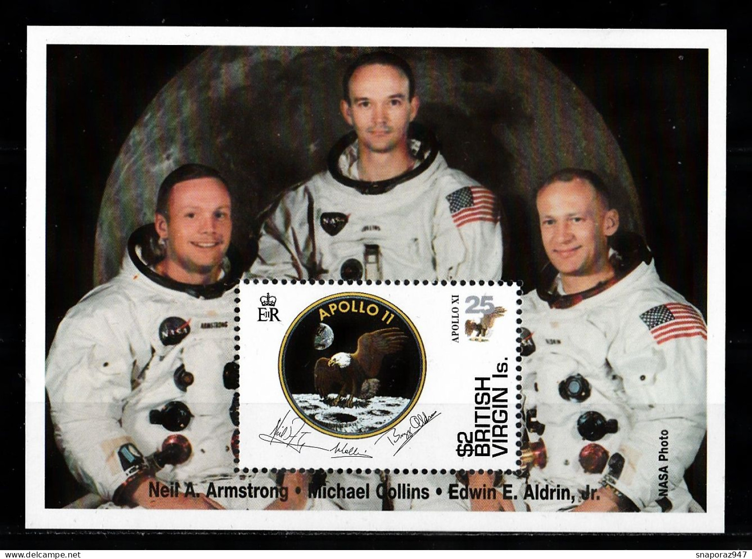 1994 St.Vincent "Apollo II" 25th Anniversary Of The First Man On The Moon Set MNH** 001-11 - América Del Norte