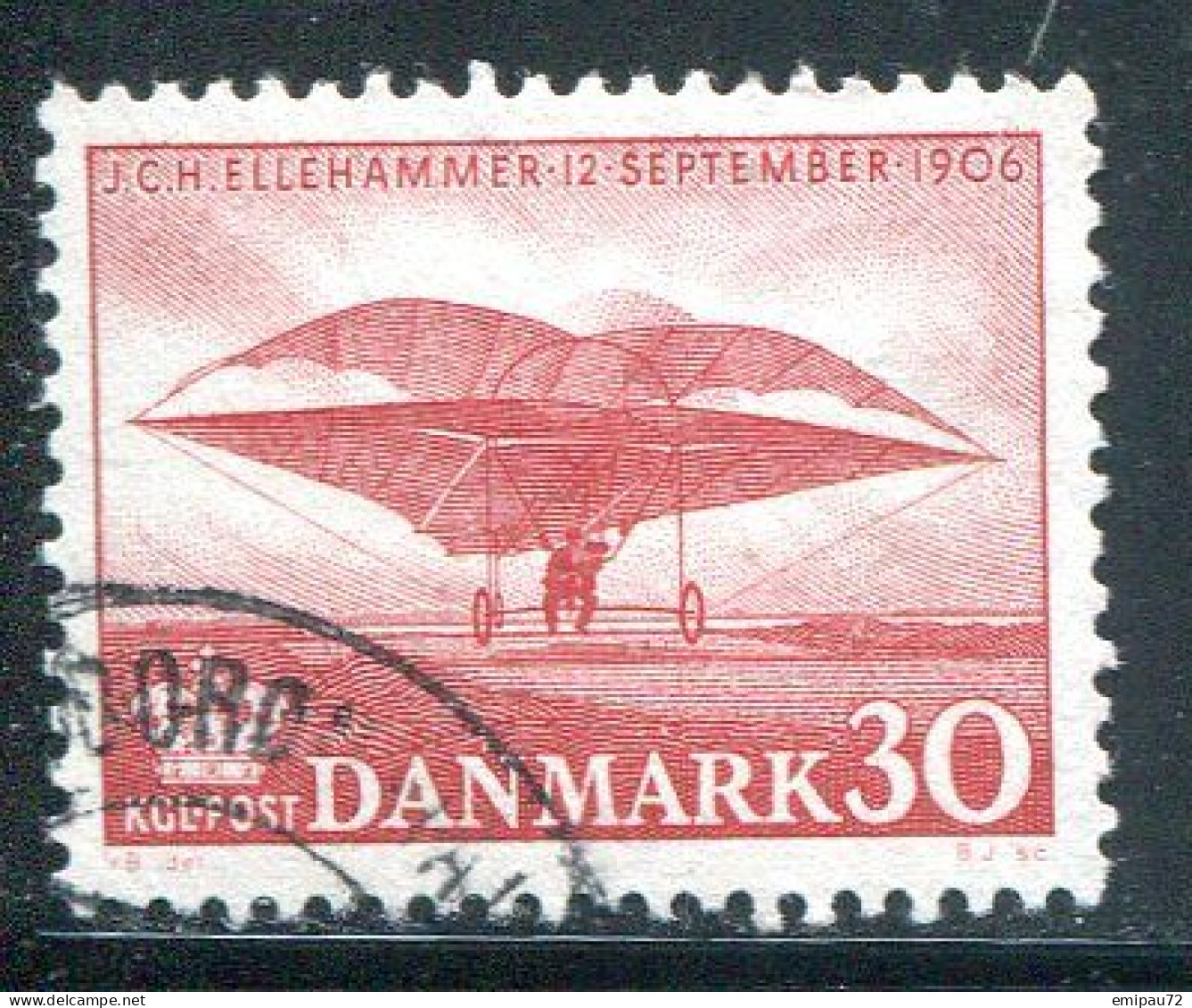 DANEMARK- Y&T N°371- Oblitéré - Gebraucht
