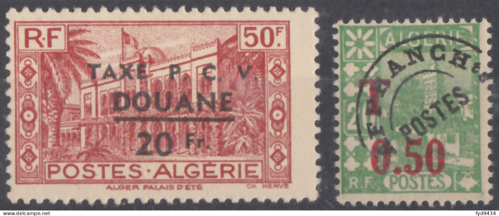 Taxe N° 27 Et N° 28 - X X -  ( C 594 ) - Segnatasse