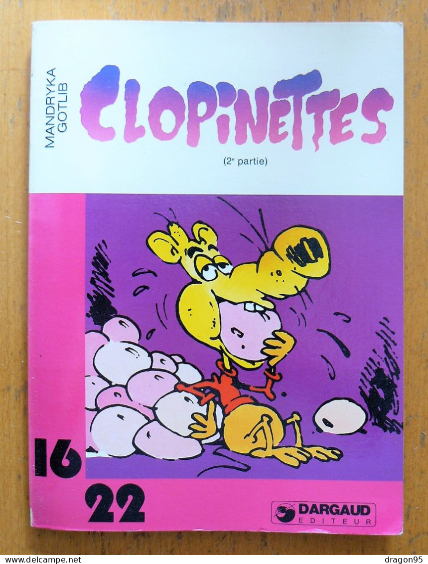 Clopinettes - 2e Partie - Mandryka - Gotlib - Collection 16/22 - 1980 - Rubrique-à-Brac