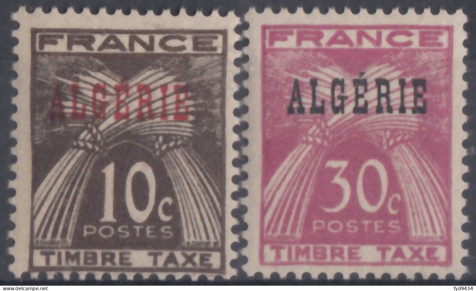 Taxe N° 33 Et N° 34 - X X -  ( C 209 ) - Postage Due