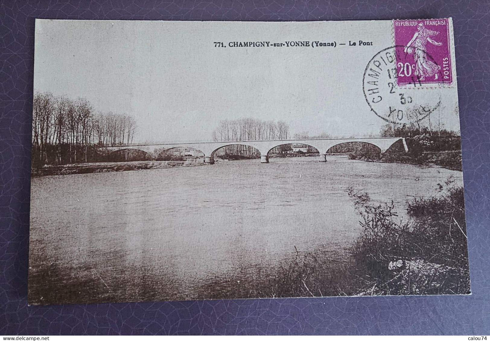 89 / CHAMPIGNY SUR YONNE....Le Pont - Champigny