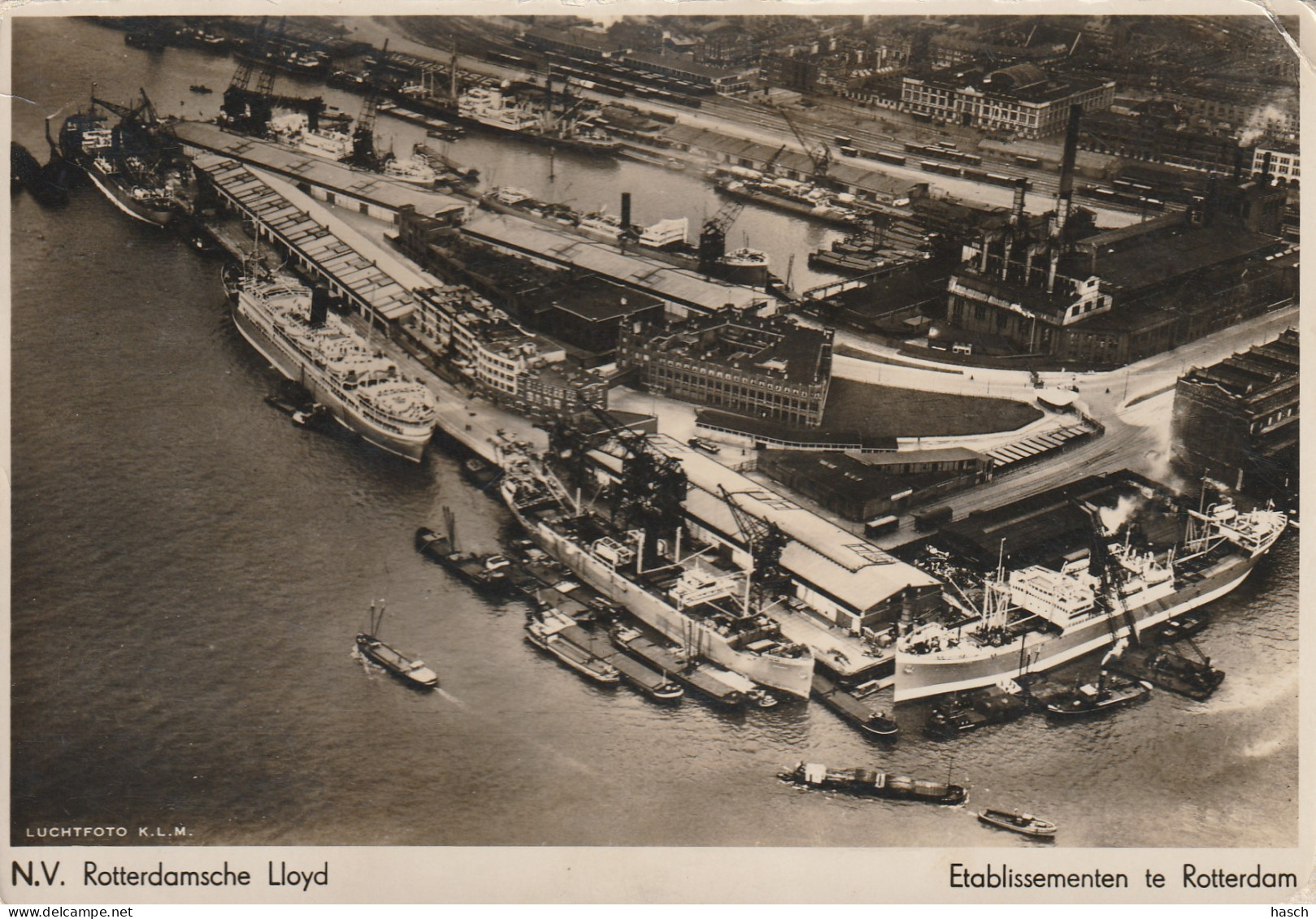 4924 108 N V Rotterdamsche Lloyd, Etablissementen Te Rotterdam. (Kleine Vouwen In De Hoeken)  - Rotterdam