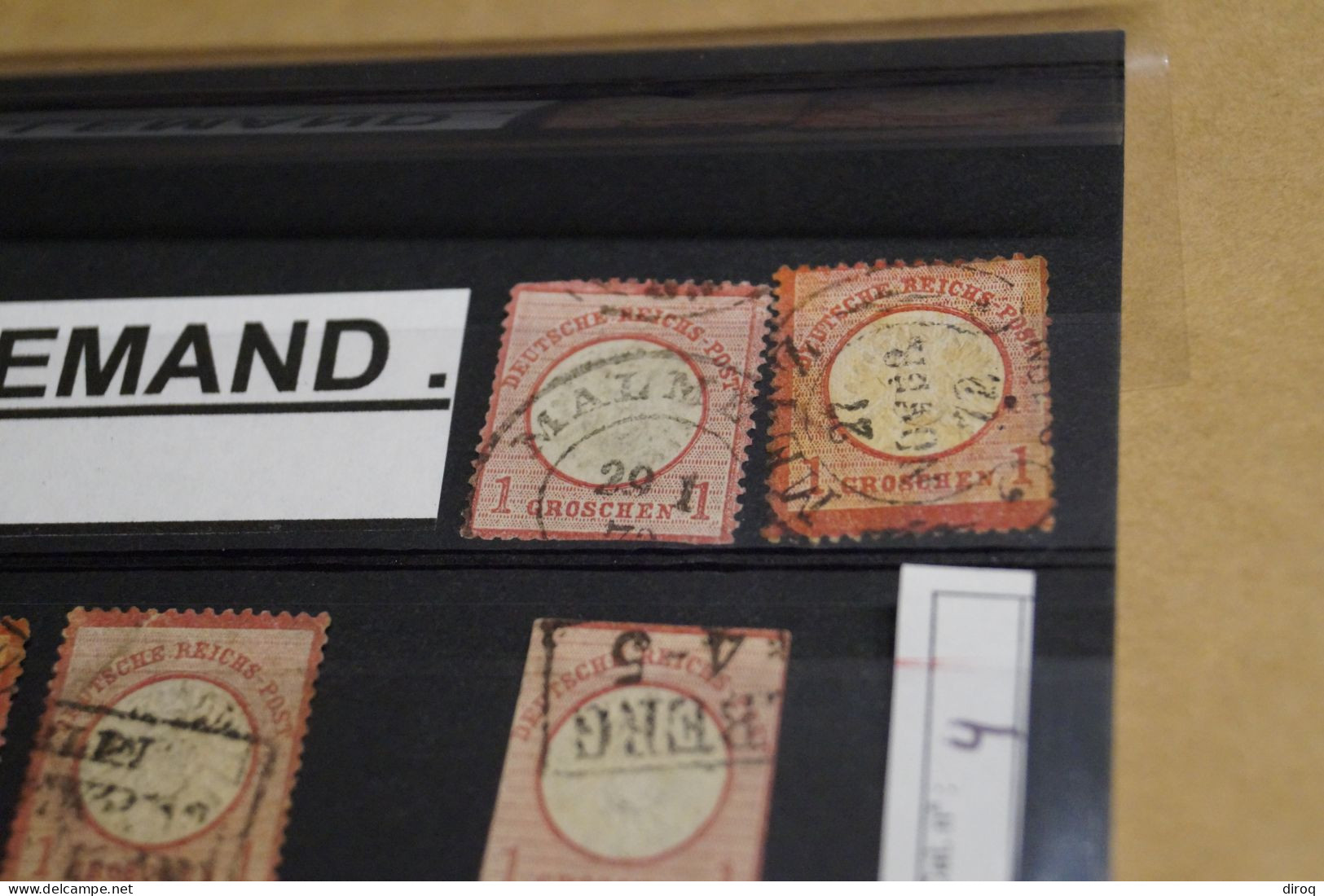 Empire Allemand, Lot De 7 Timbres, Belles Oblitérations,en Bel état, Voir Photos Pour Collection - Used Stamps