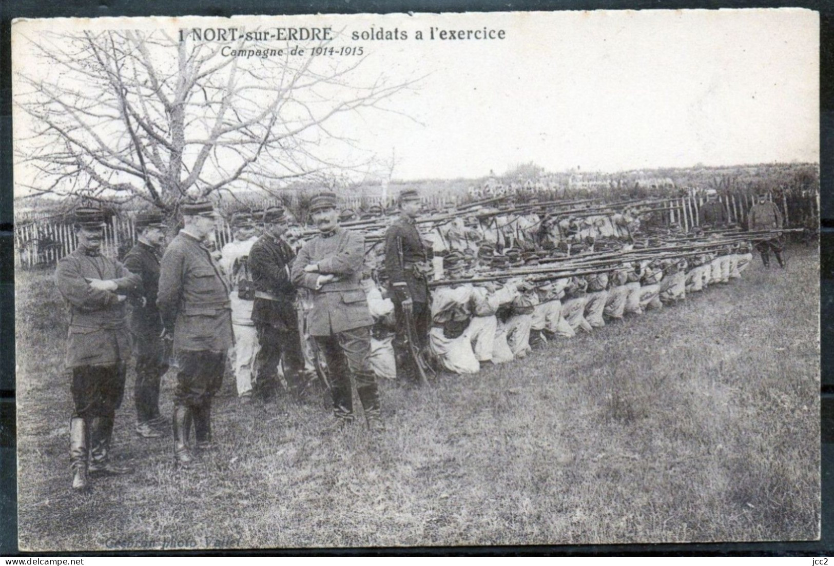 44 - NORT-sur-ERDRE - Soldats A L'exercice - Nort Sur Erdre