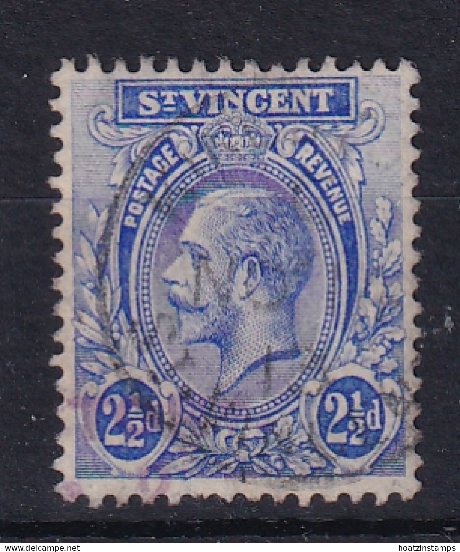 St Vincent: 1913/17   KGV    SG111     2½d   Used - St.Vincent (...-1979)