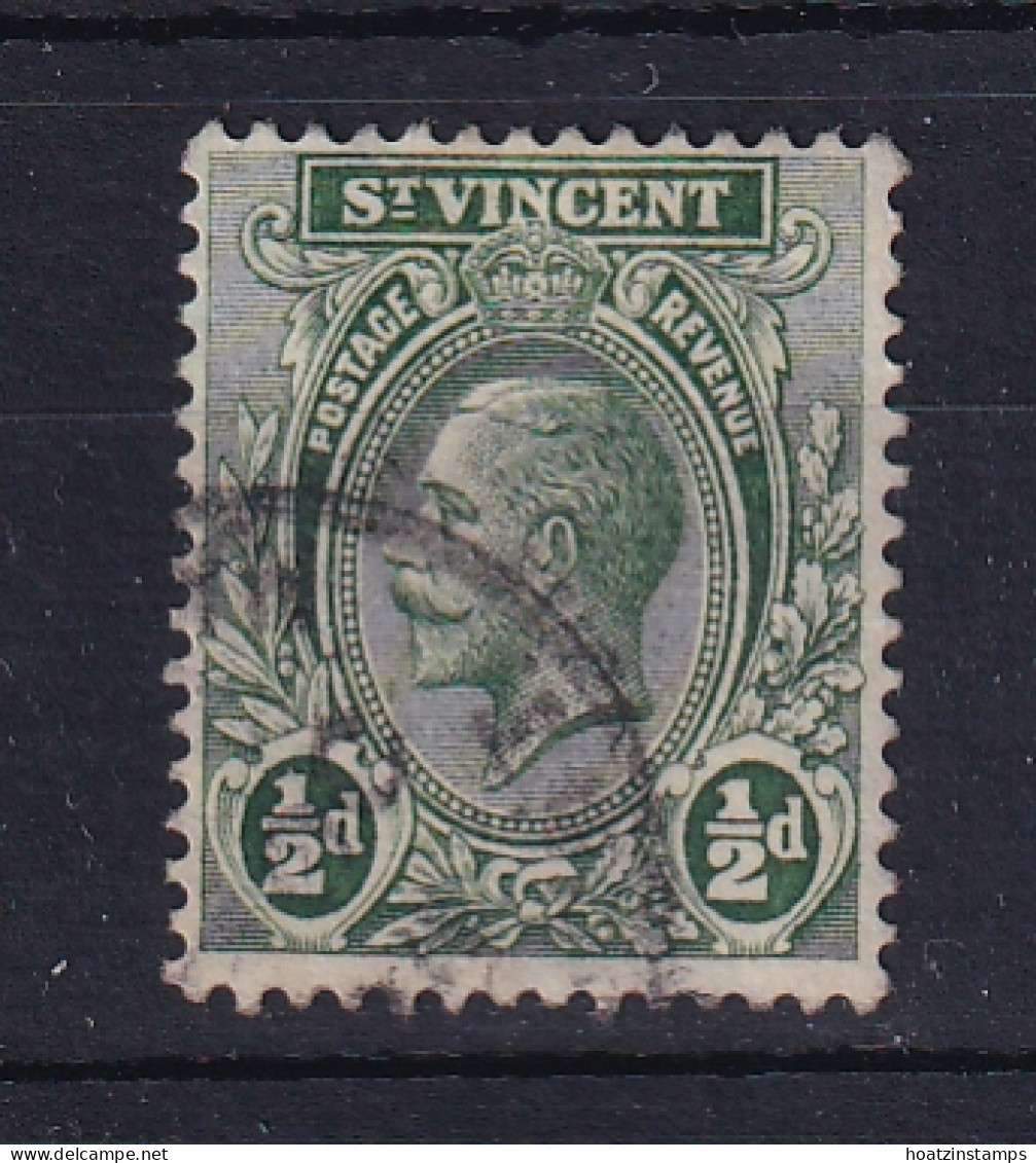 St Vincent: 1921/32   KGV    SG131     ½d     Used - St.Vincent (...-1979)