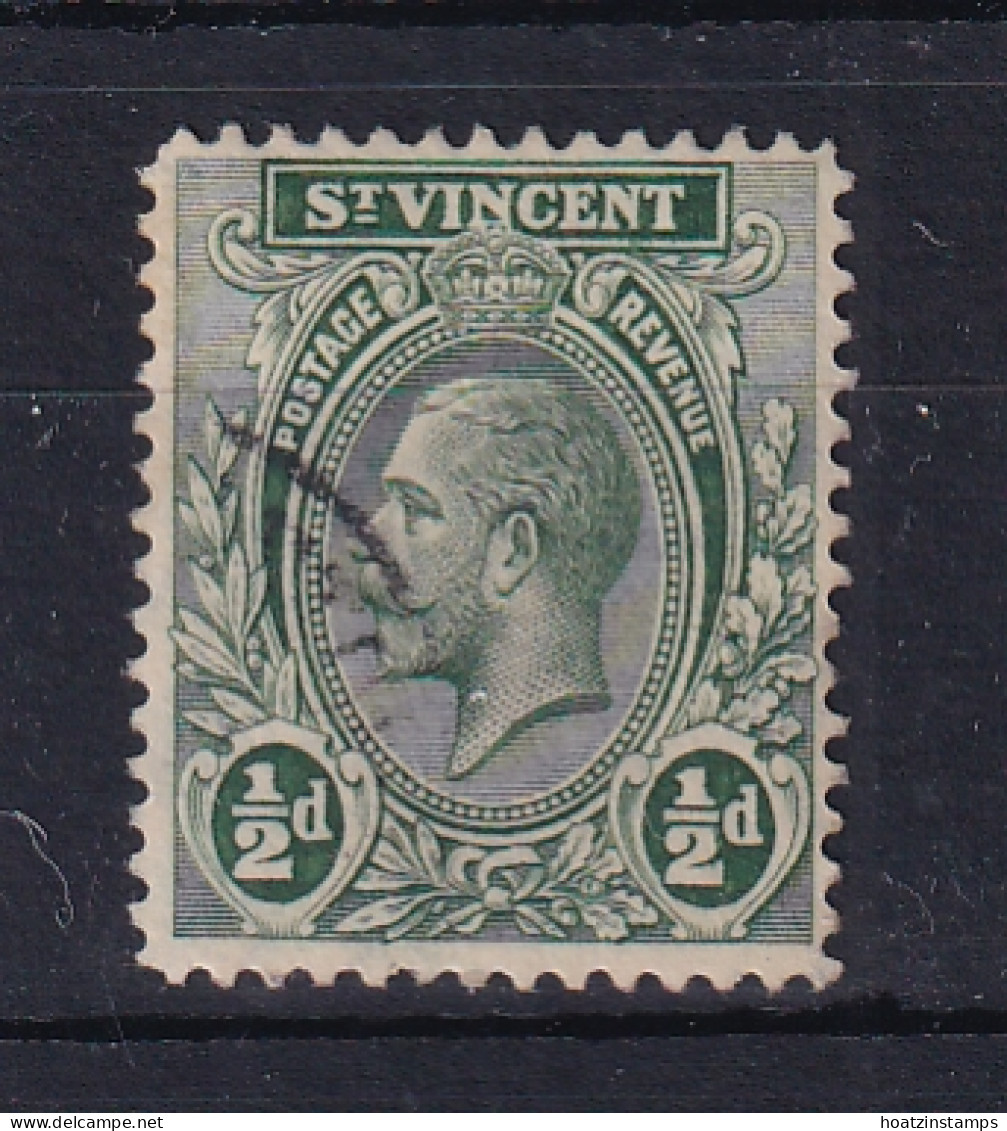 St Vincent: 1921/32   KGV    SG131     ½d  Used - St.Vincent (...-1979)