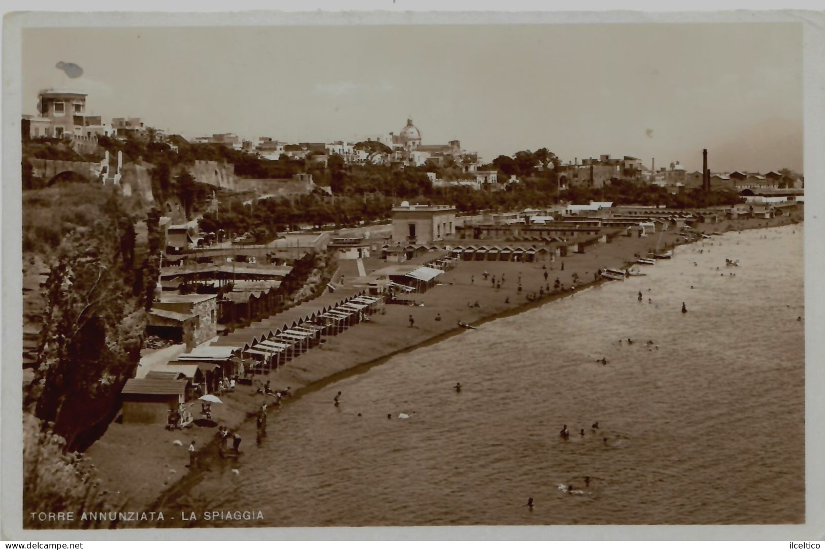 TORRE  ANNUNZIATA - LA  SPIAGGIA  - 1942 - Torre Annunziata