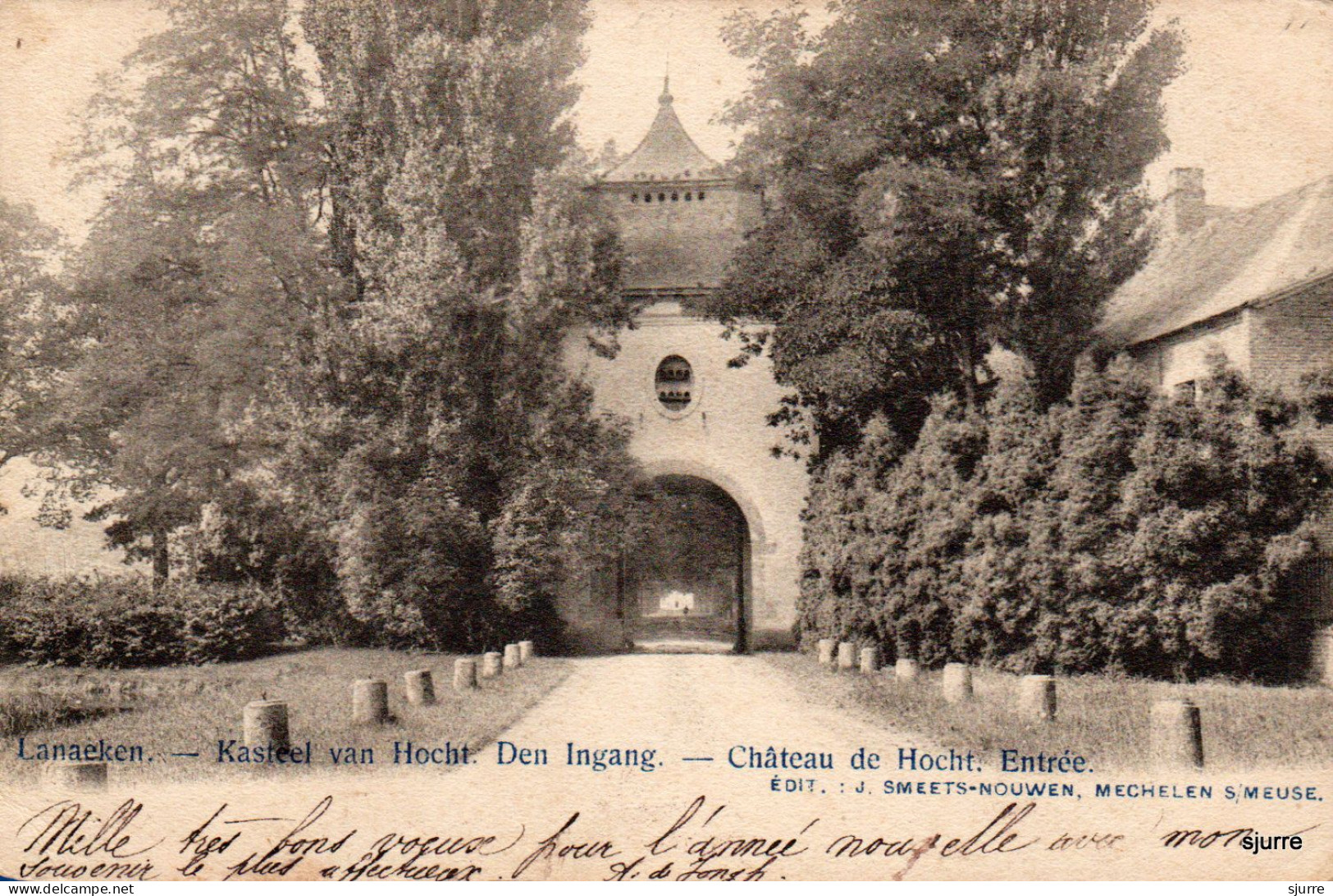 Lanaken - Kasteel Van HOCHT - Den Ingang - Château De Hocht - Lanaeken - Lanaken