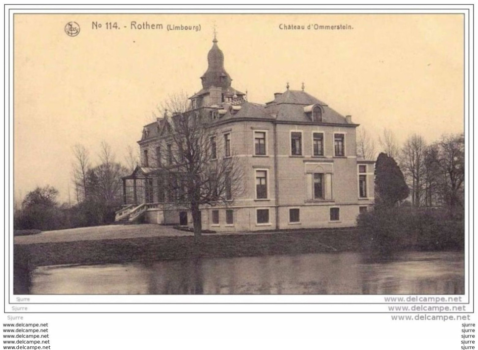 ROTEM / Dilsen-Stokkem - Kasteel - Rothem Château D'OMMERSTEIN * - Dilsen-Stokkem