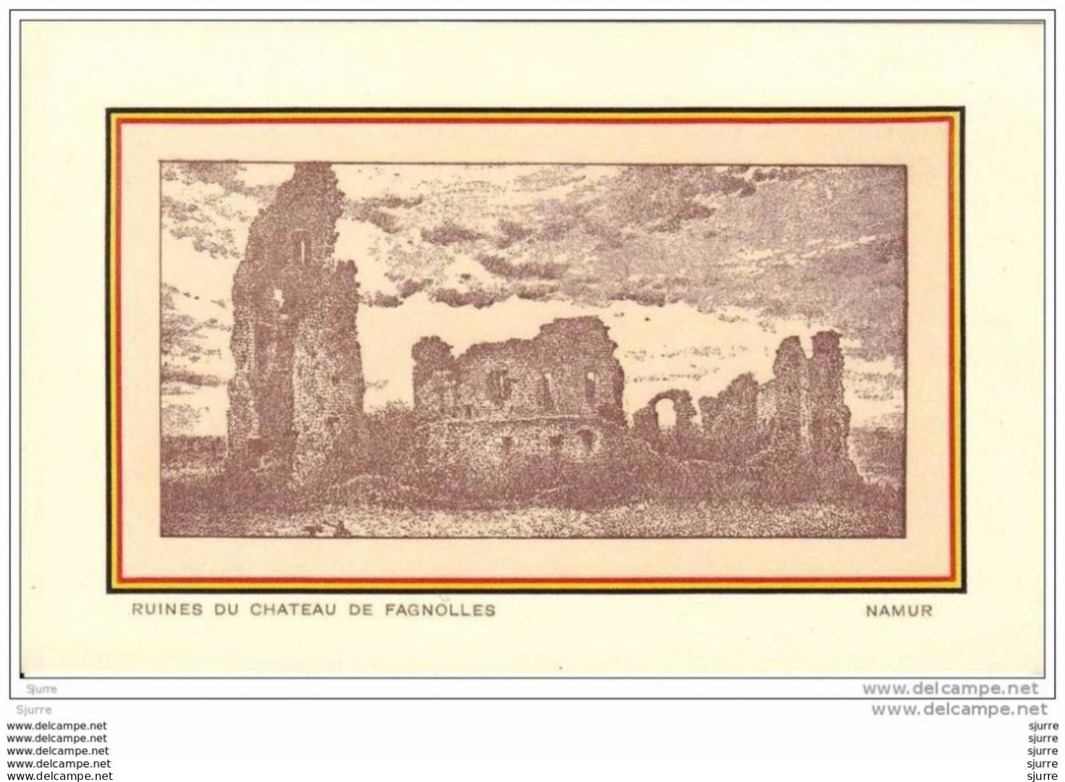 FAGNOLLE / Philippeville - Ruines Du Château De Fagnolles - Kasteel Ruine - Philippeville