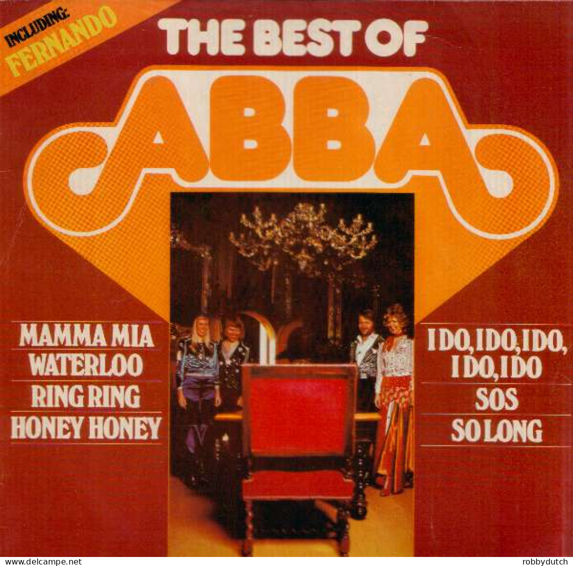 * LP *  THE BEST OF ABBA (Holland 1976) - Disco & Pop