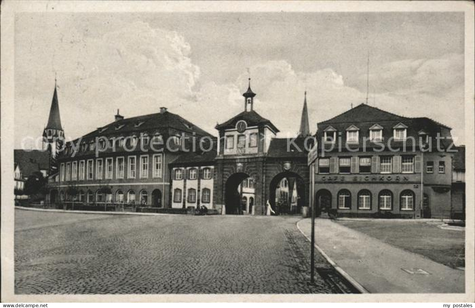 41561325 Emmendingen Goetheplatz Mit Stadttor Emmendingen - Emmendingen