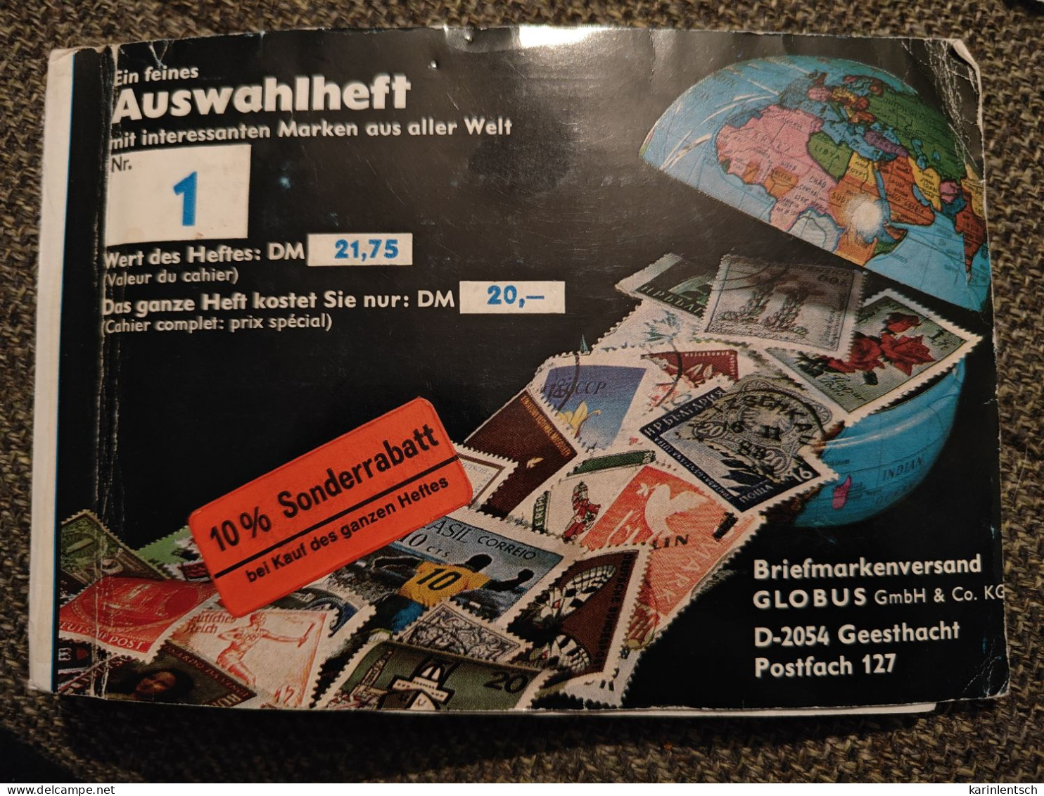 Auswahlheft Mit Marken Aus Aller Welt - Collections (en Albums)