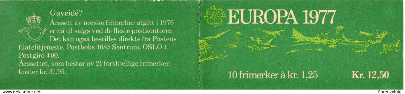 EUROPA CEPT 1977 GIRO COMPLETO LIBRETTI / BOOKLET MNH** - 1977