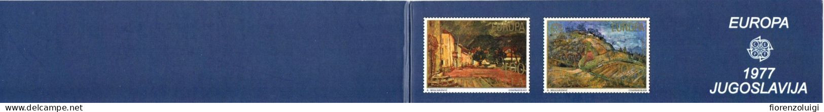 EUROPA CEPT 1977 GIRO COMPLETO LIBRETTI / BOOKLET MNH** - 1977