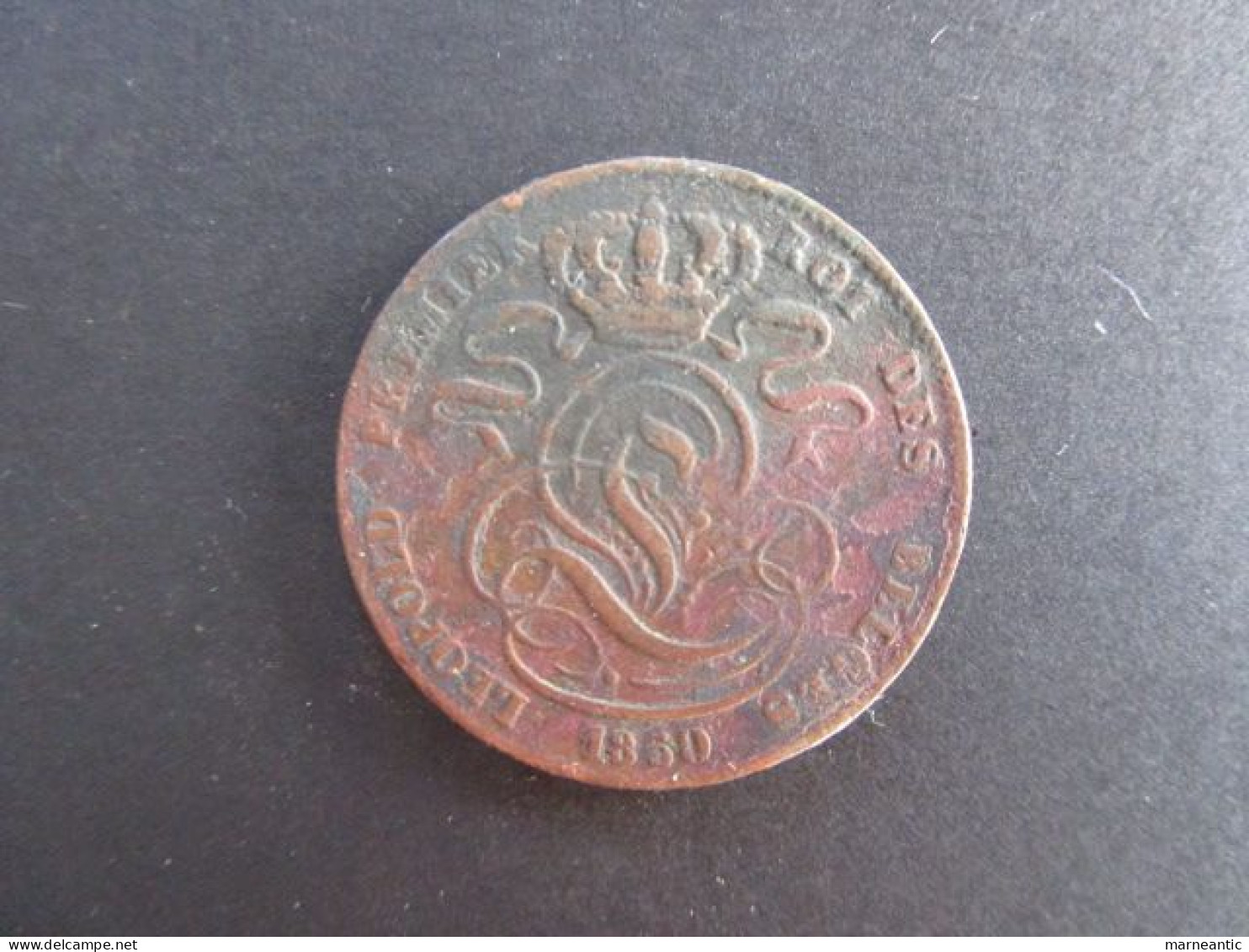 Belgique: Monnaie 5 Centimes 1850 - 5 Cent