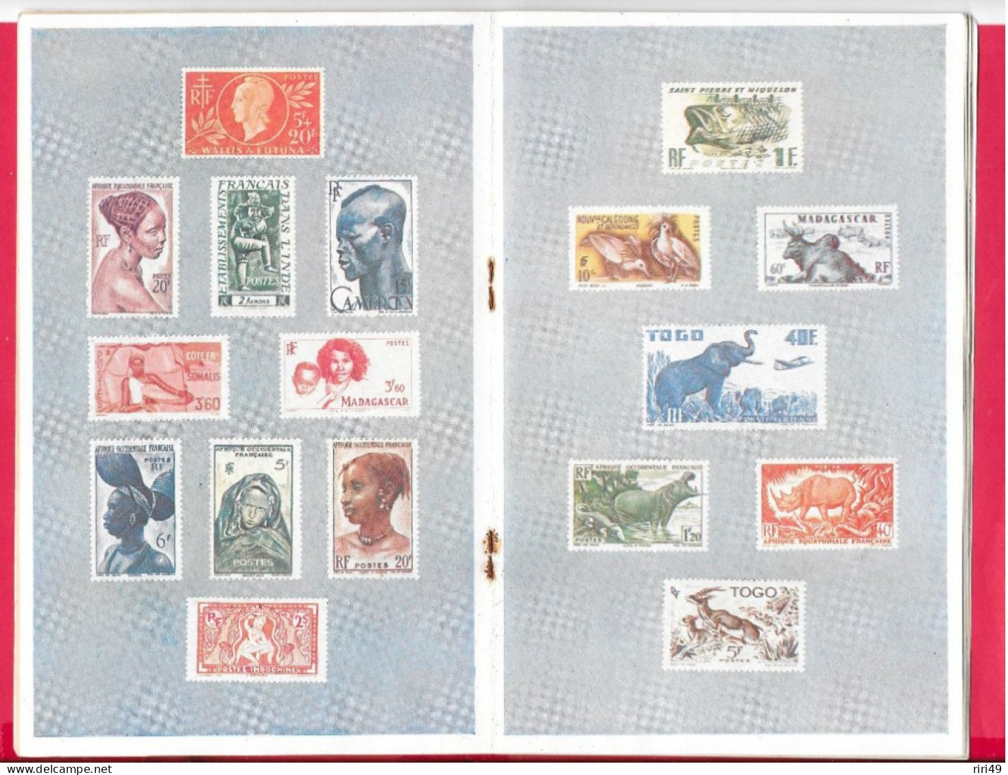 France, La France D'Outre-Mer Et La Philatélie, 1950 32pages, 13.5*24cm VOIR SCANNES 65 GR - Filatelia E Historia De Correos