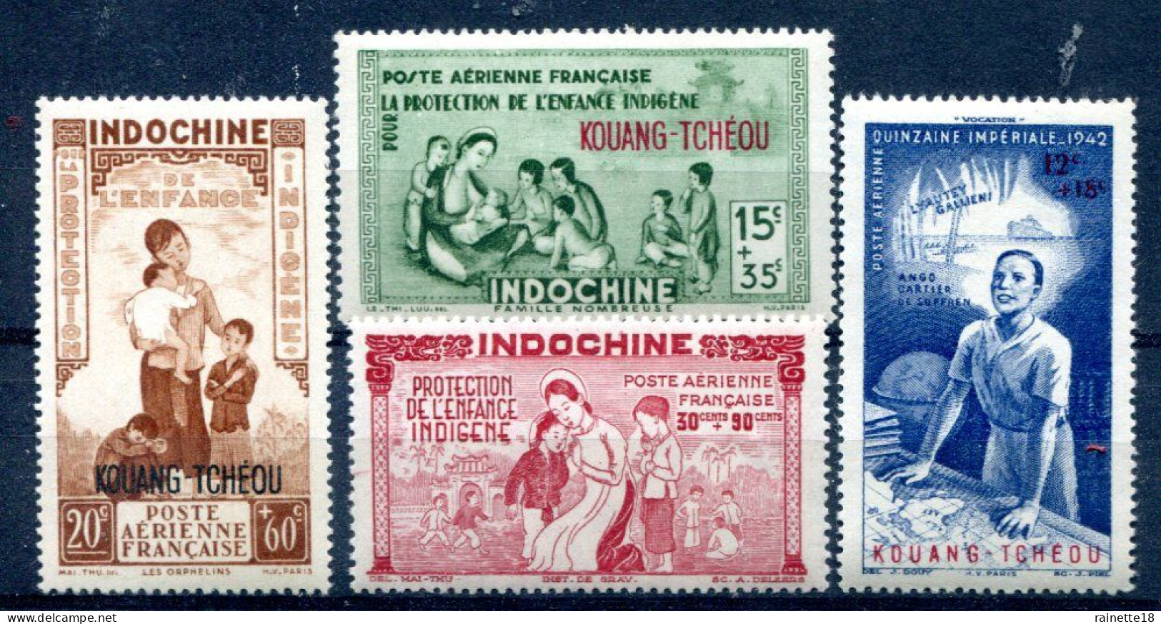 Kouang-Tchéou      PA 1/4 ** - Unused Stamps