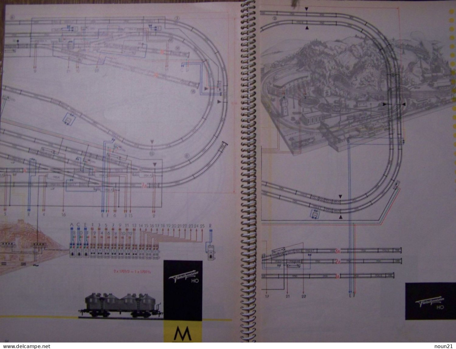 Plans De Réseaux - FLEISCHMANN HO - M3  - 70 Pages - Sans Brochure - Other & Unclassified