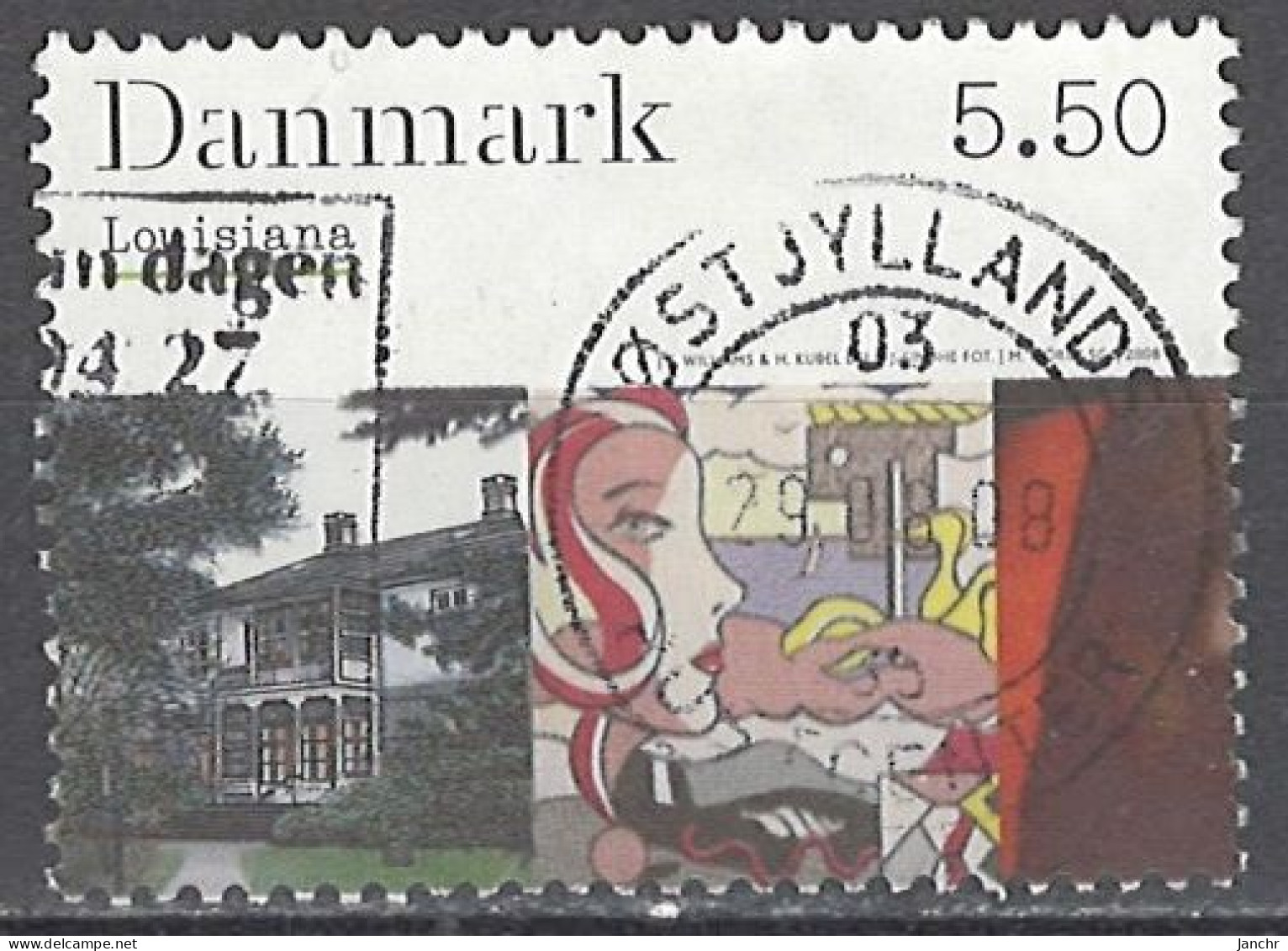 Denmark 2008. Mi.Nr. 1497, Used O - Gebraucht
