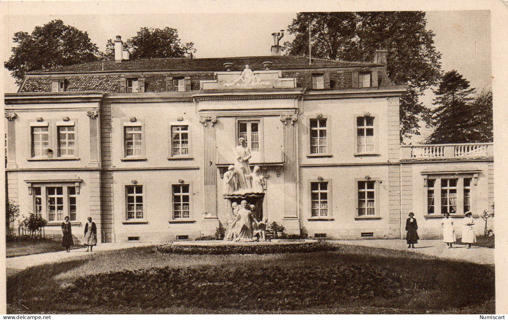 Cartigny Près Genève Animée Château De L'Amitié - Cartigny