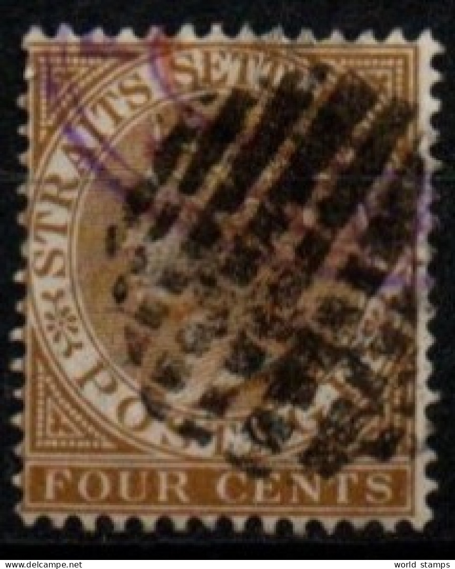 STRAITS SETTLEMENTS 1882-99 O - Straits Settlements