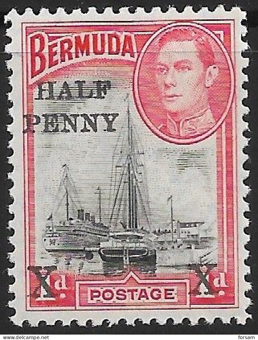 BERMUDA..1940..Michel # 117...MLH. - Bermuda