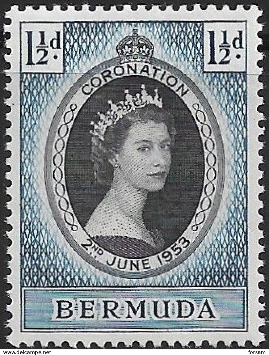 BERMUDA..1953..Michel # 129...MLH. - Bermuda