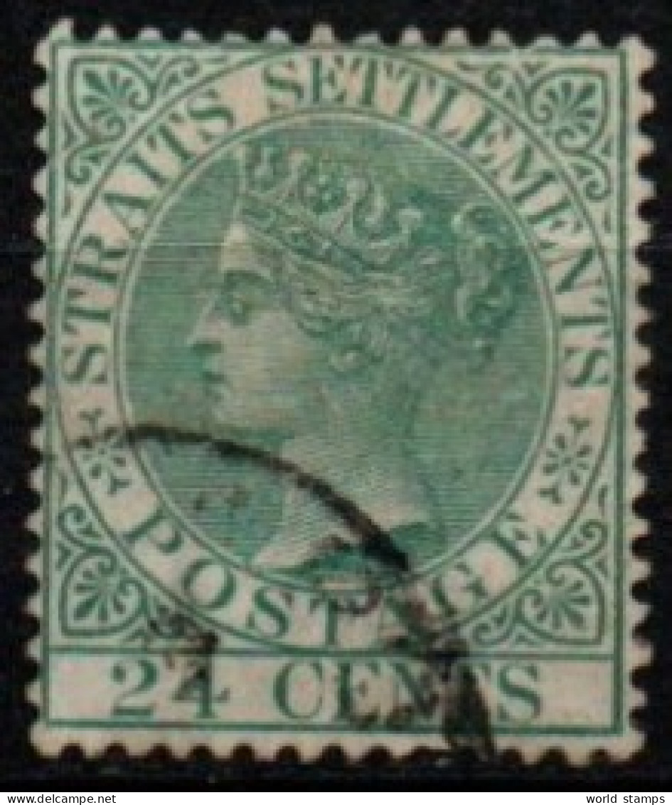 STRAITS SETTLEMENTS 1882-99 O - Straits Settlements