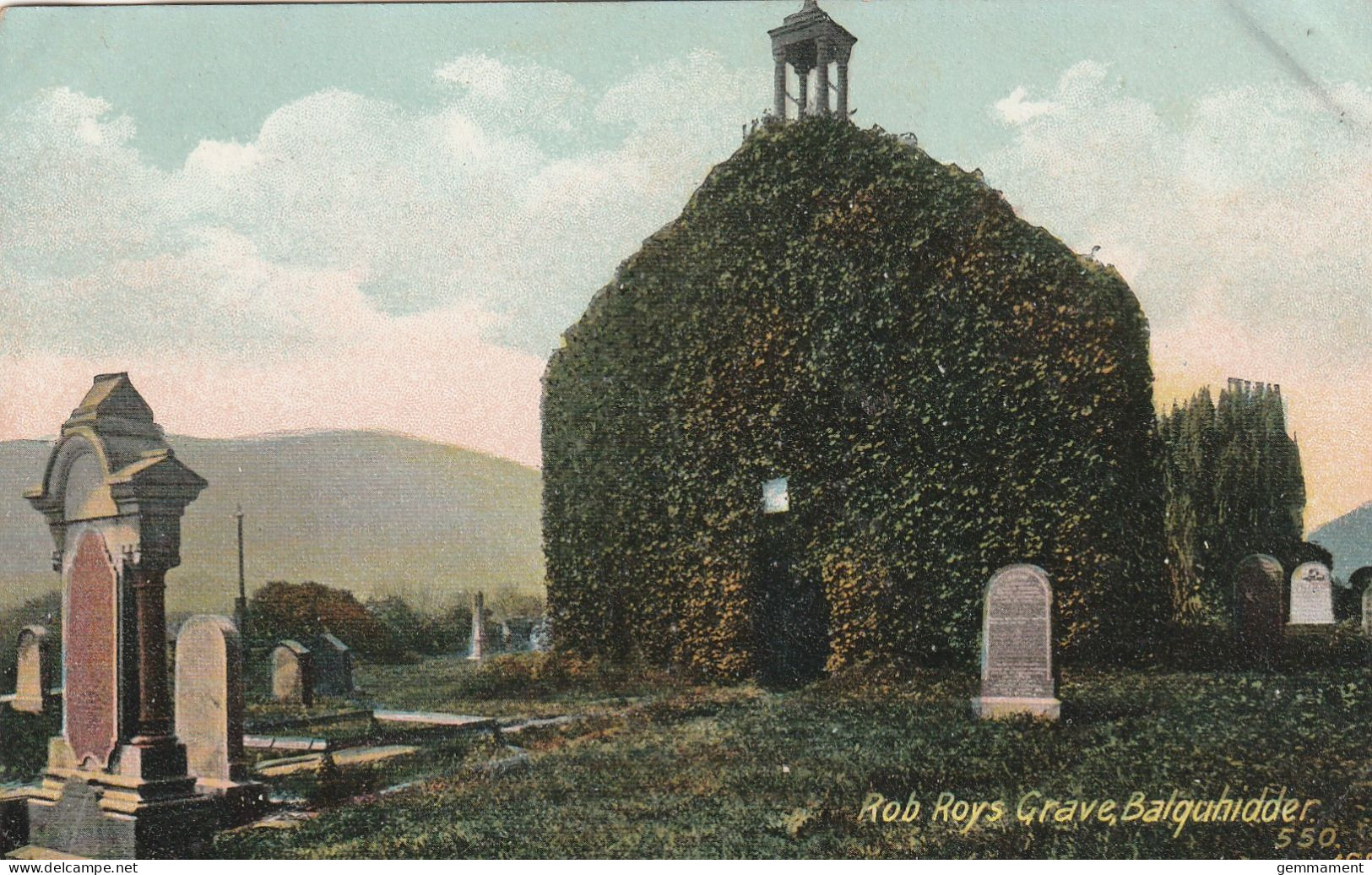 BALQUIDDER - ROB ROYS  GRAVE - Perthshire