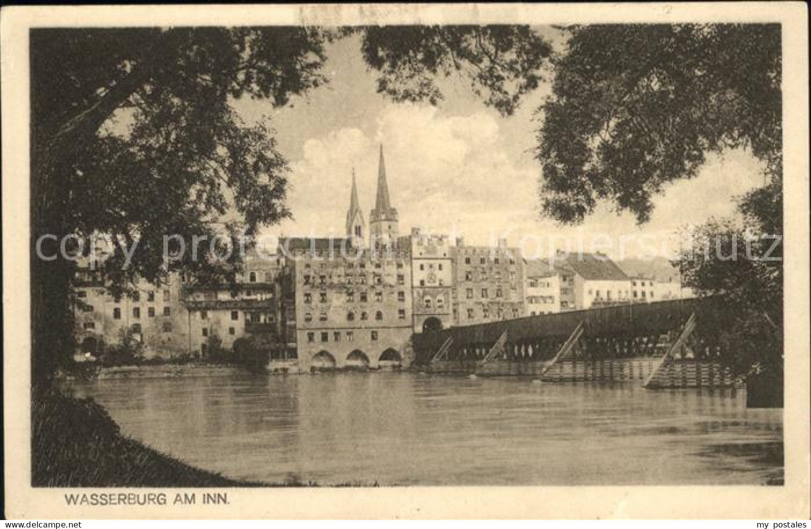 41560462 Wasserburg Inn Partie Am Inn Bruecke Kirche Wasserburg - Wasserburg (Inn)