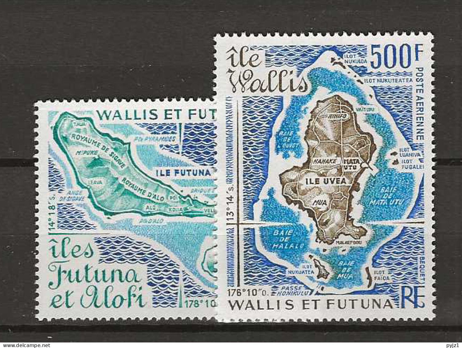 1978 MNH Wallis Et Futuna Mi 303-04 Postfris** - Ungebraucht