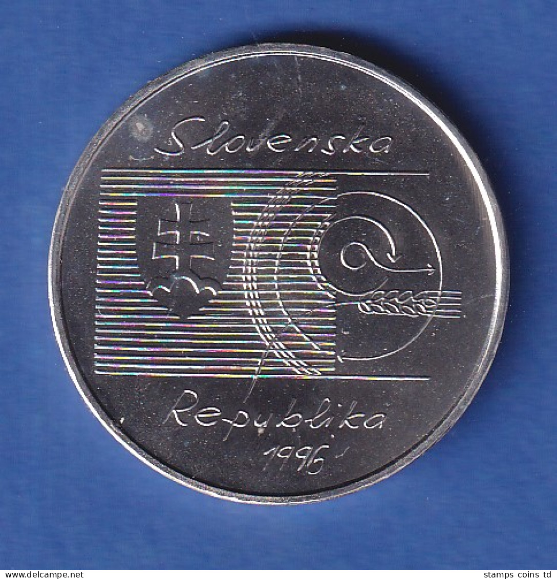Slowakei 1996 Silbermünze 200 Kronen 200. Geburtstag Von S. Jurkovic Stg - Slowakije
