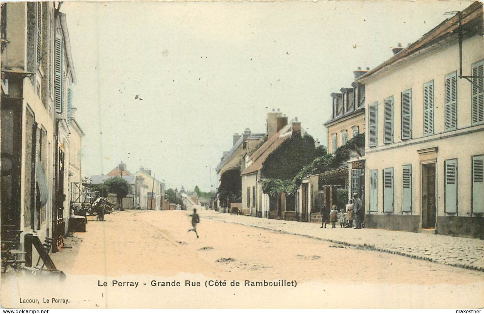 LE PERRAY La Grande Rue (côté De Rambouillet) - Le Perray En Yvelines